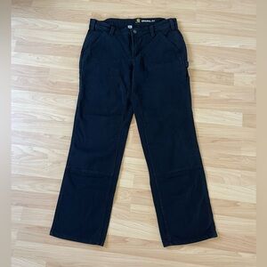 Carhartt Black Women’s Cargo Work Pants - Original Fit
